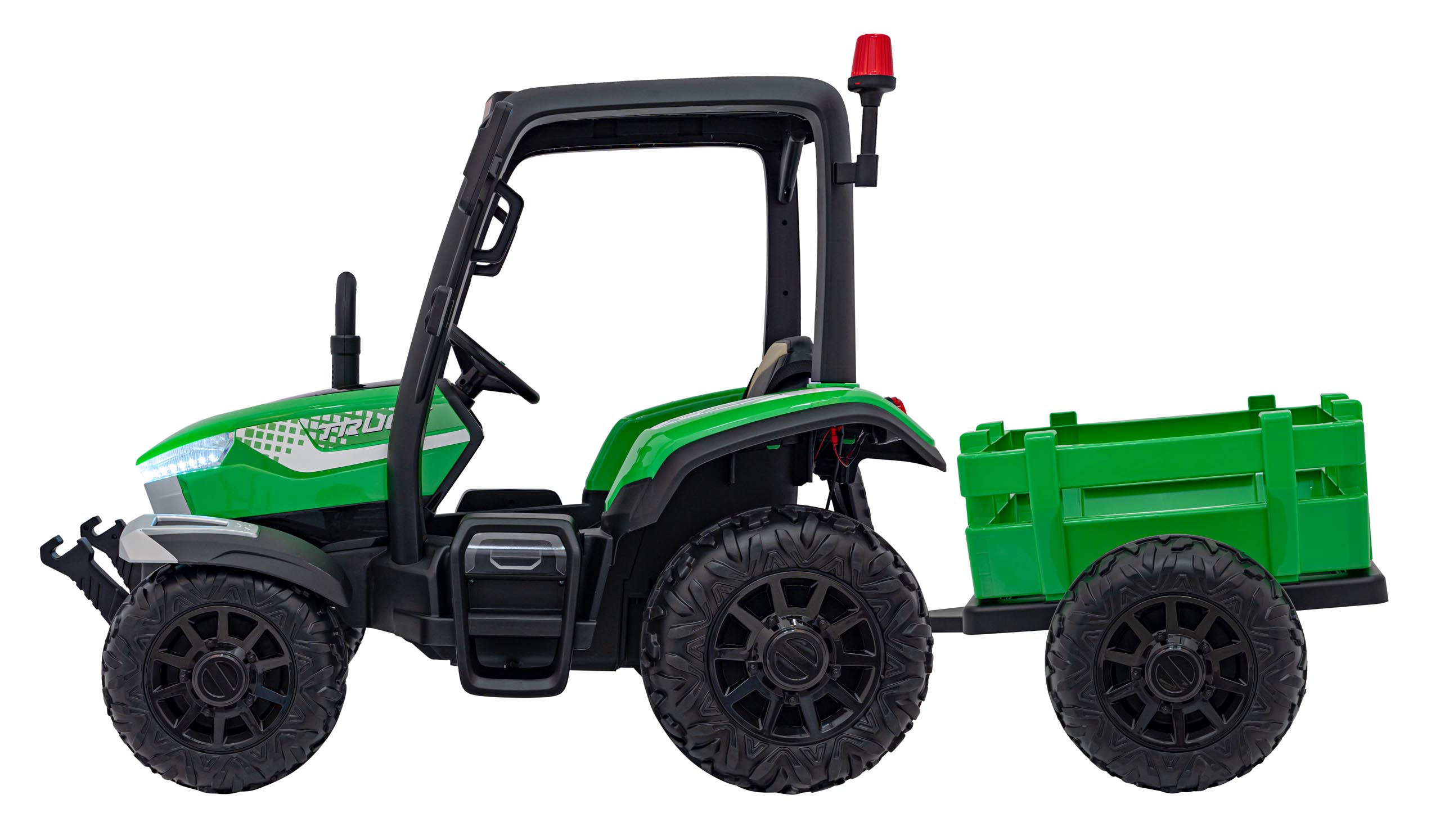 Tractor Electric Blast Z 24V cu Remorca Verde - imagine 3