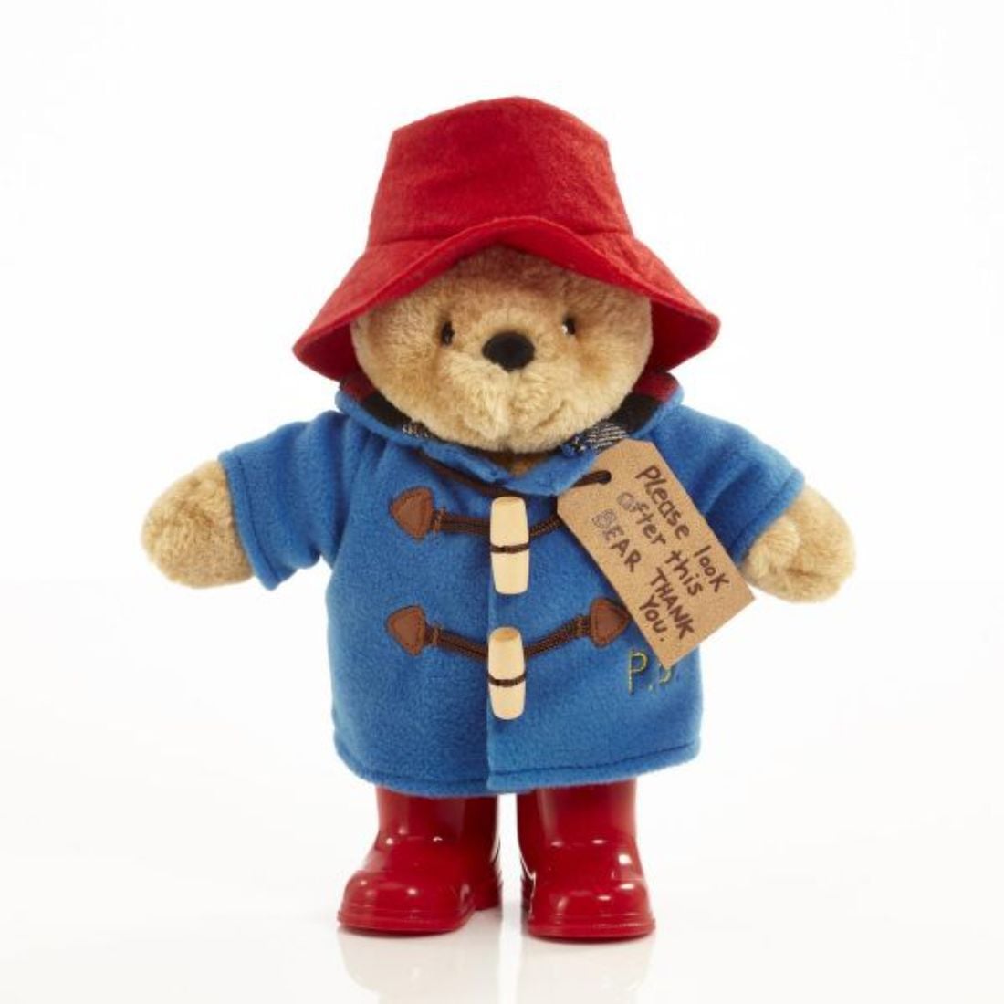 Ursuletul Paddington Plus cu Cizme, 23 cm - Rainbow Designs
