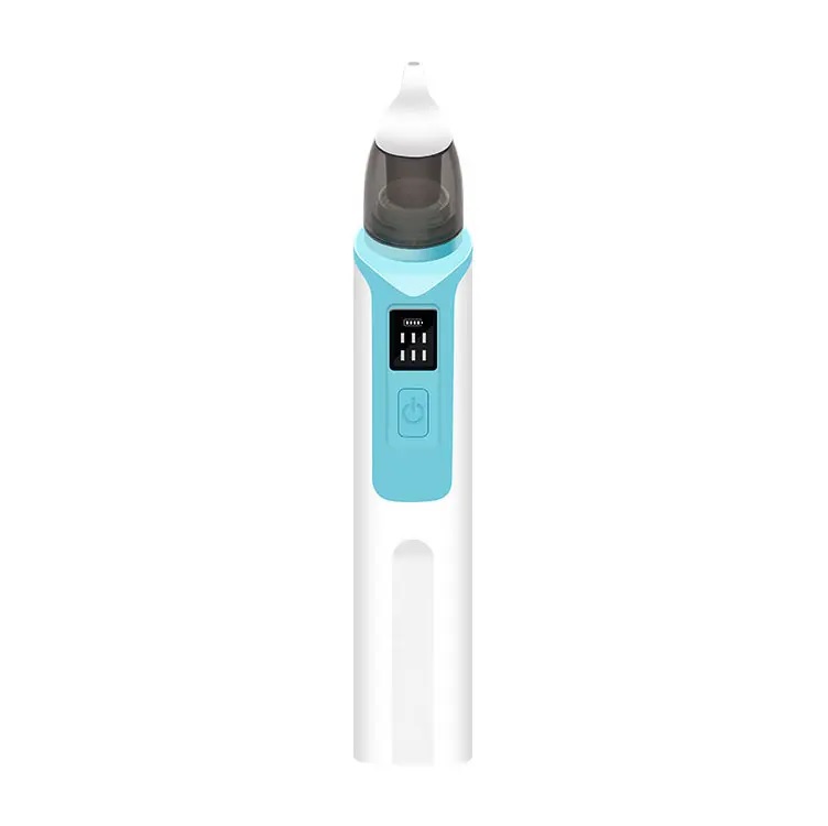 Aspirator Nazal NiceKids Blue, 6 Moduri, USB - imagine 2
