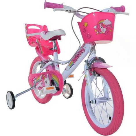Dino Bikes Unicorn 14'' - Bicicleta copii 4-7 ani - imagine 2