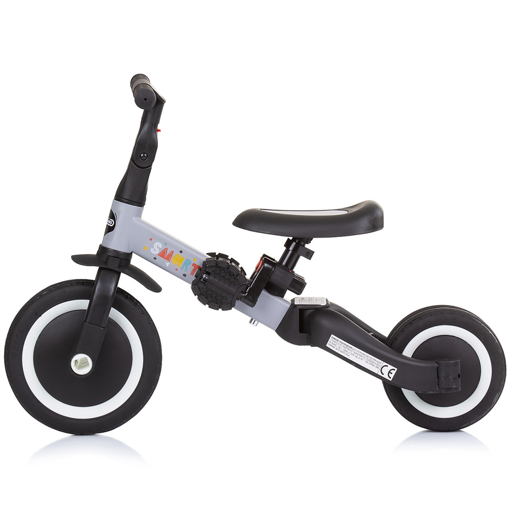 Chipolino Smarty Grey - Tricicleta 2 in 1, 1-25kg - imagine 4