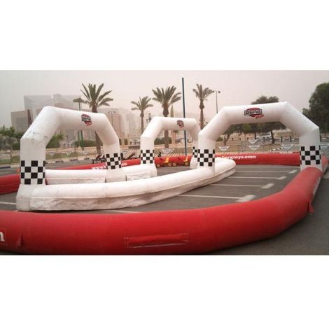 Circuit Gonflabil Karting 17x8m Berg Toys - imagine 3
