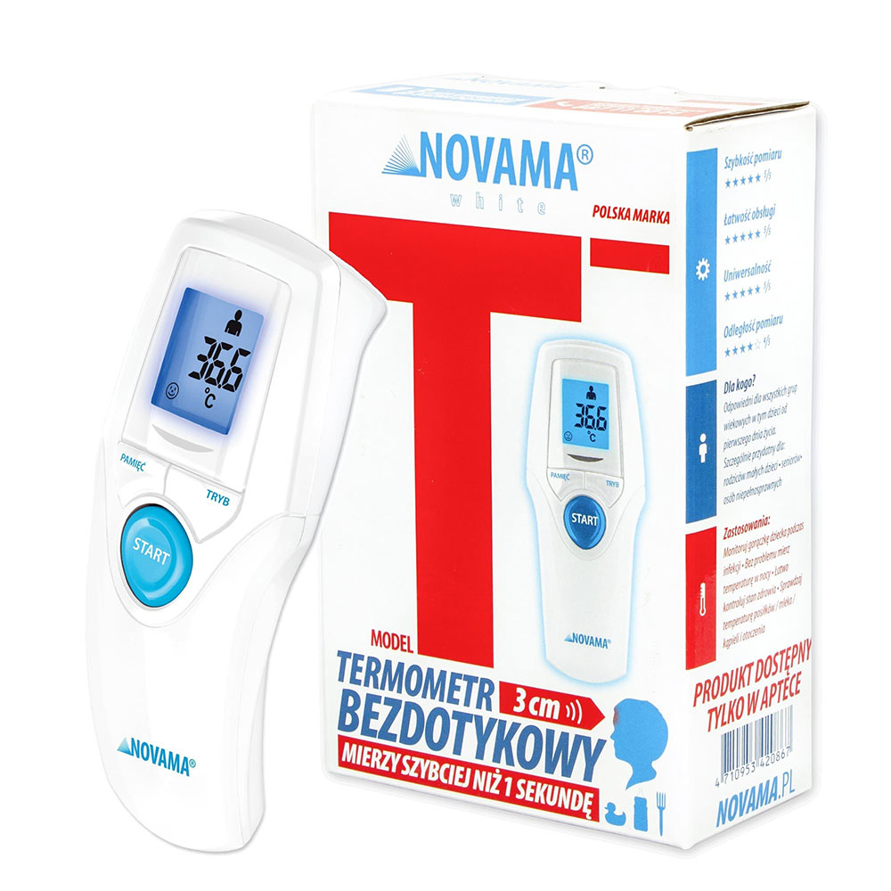 Termometru Non-Contact Novama T1S Alb - imagine 3