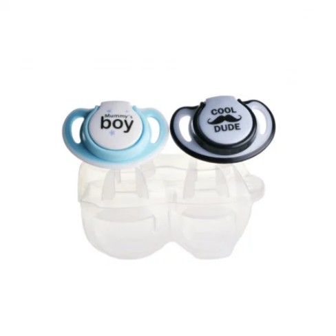 Set 2 Suzete Ortodontice Minut Baby + Cutie Sterilizare - imagine 2