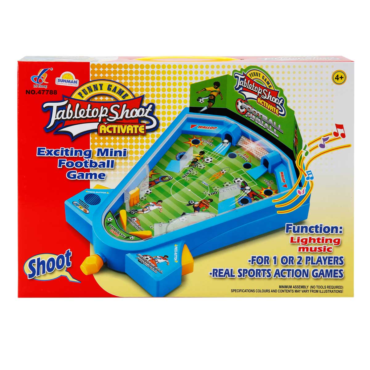 Mini Joc Fotbal Sunman Sunete si Lumini