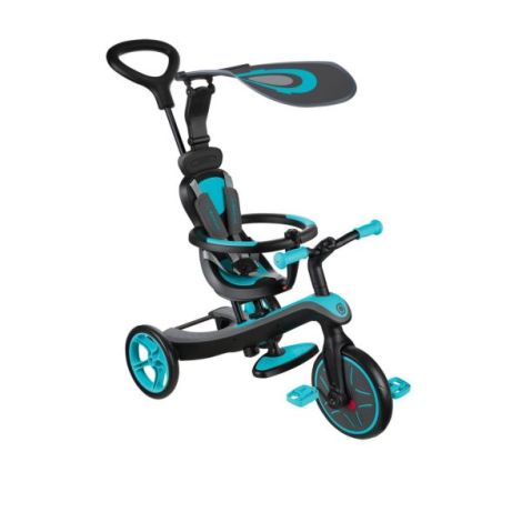 Globber Explorer 4-in-1 Tricicleta Turquoise - imagine 2