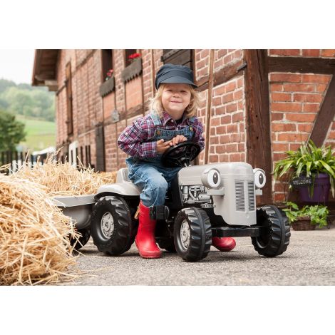 Rolly Toys Tractor cu Pedale Fergie + Remorcă - imagine 3