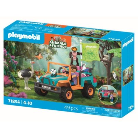 Playmobil Plimbare Animale cu Vehicul Teren - imagine 3