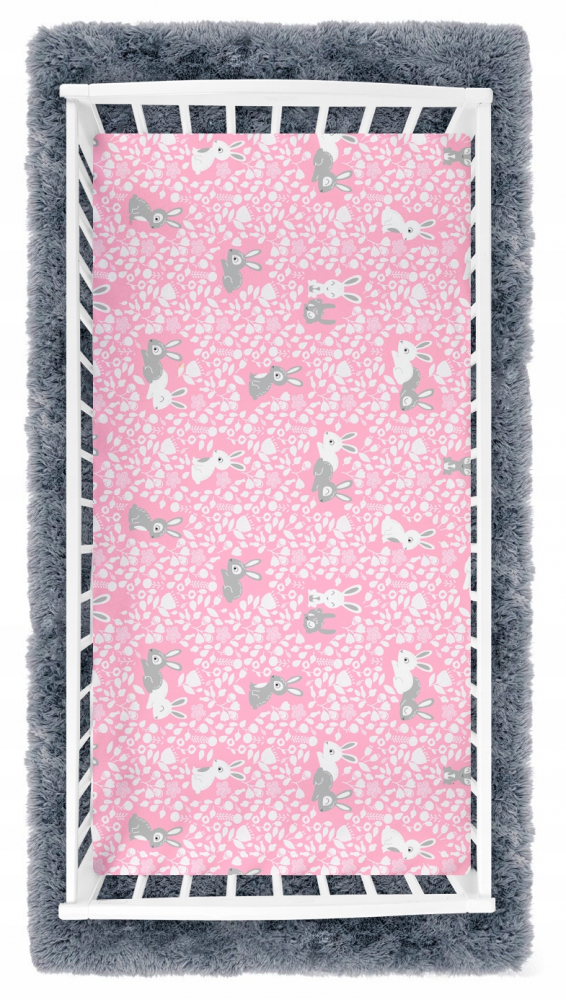 Cearceaf cu bandă elastică 140x70 cm Babymam - imagine 2