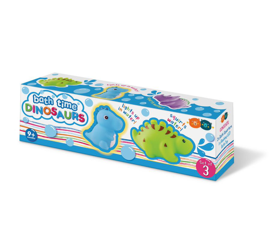 Set Dinozauri Baie Buddy&Barney cu LED