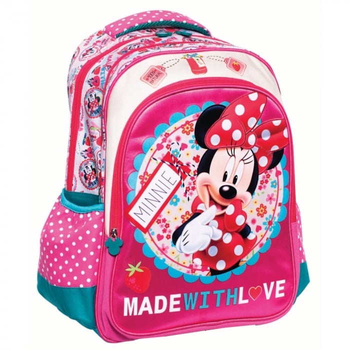 Ghiozdan Giovas Minnie Love 3 Compartimente