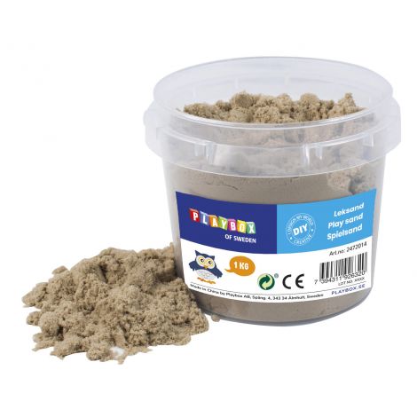 Nisip Kinetic Playbox 1kg | Modelare Ușoară