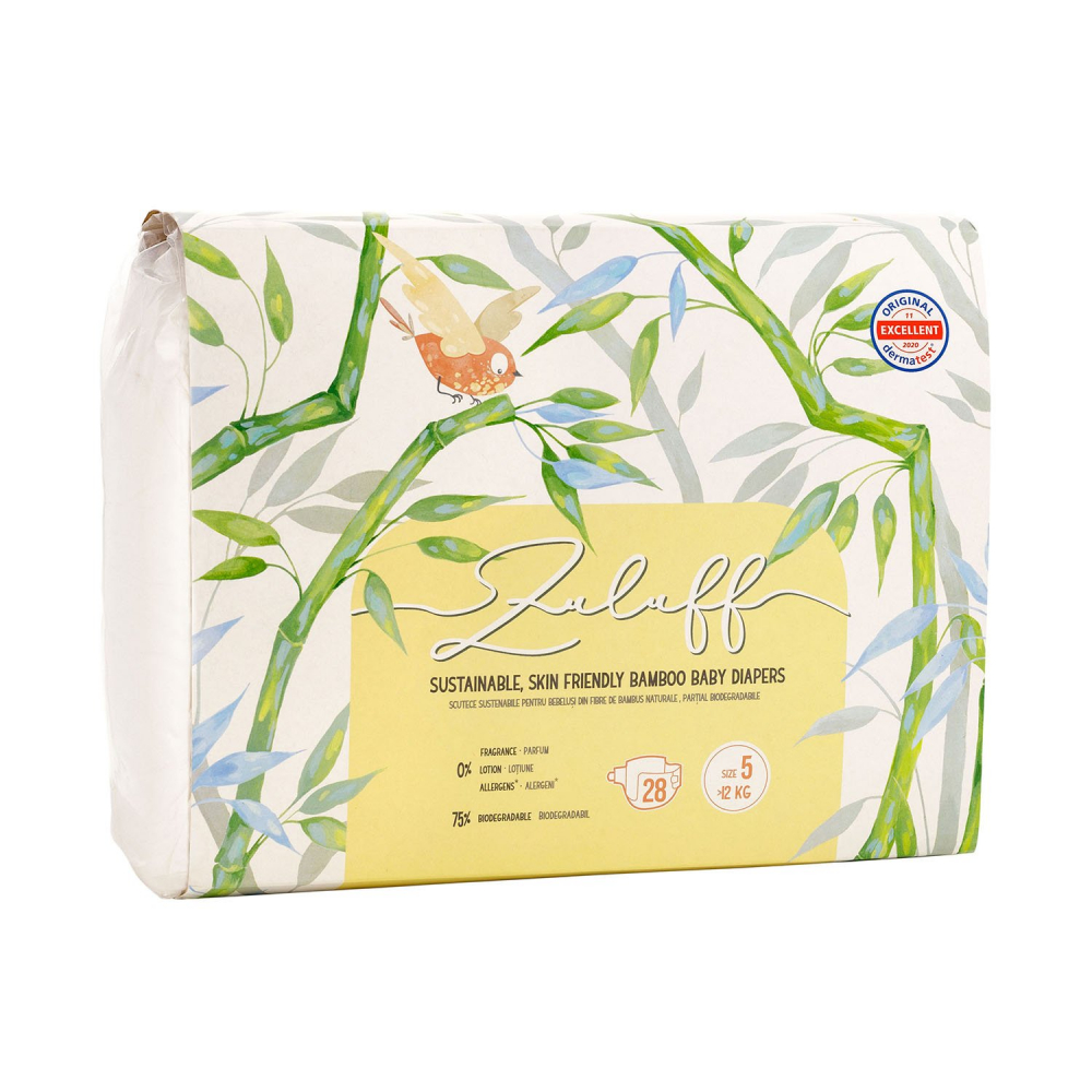 Scutece bambus Zuluff M5 | Eco, 28 buc - imagine 3
