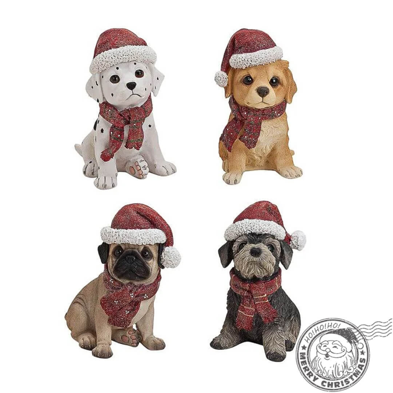 Catel Decorativ Crăciun 16 cm - Ema - imagine 5
