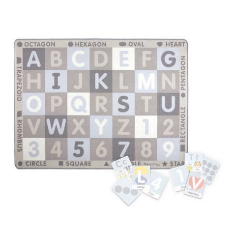 Covor educativ Litere si numere Melissa & Doug - imagine 5