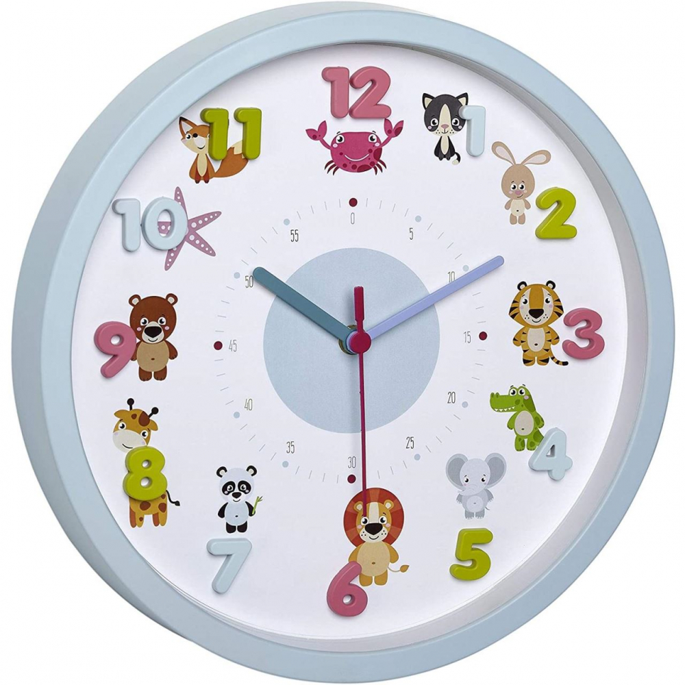 Ceas copii TFA Little Animals Silentios - imagine 4