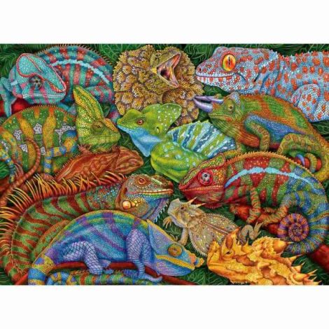 Puzzle Ravensburger Reptile 300 Piese XXL - imagine 3
