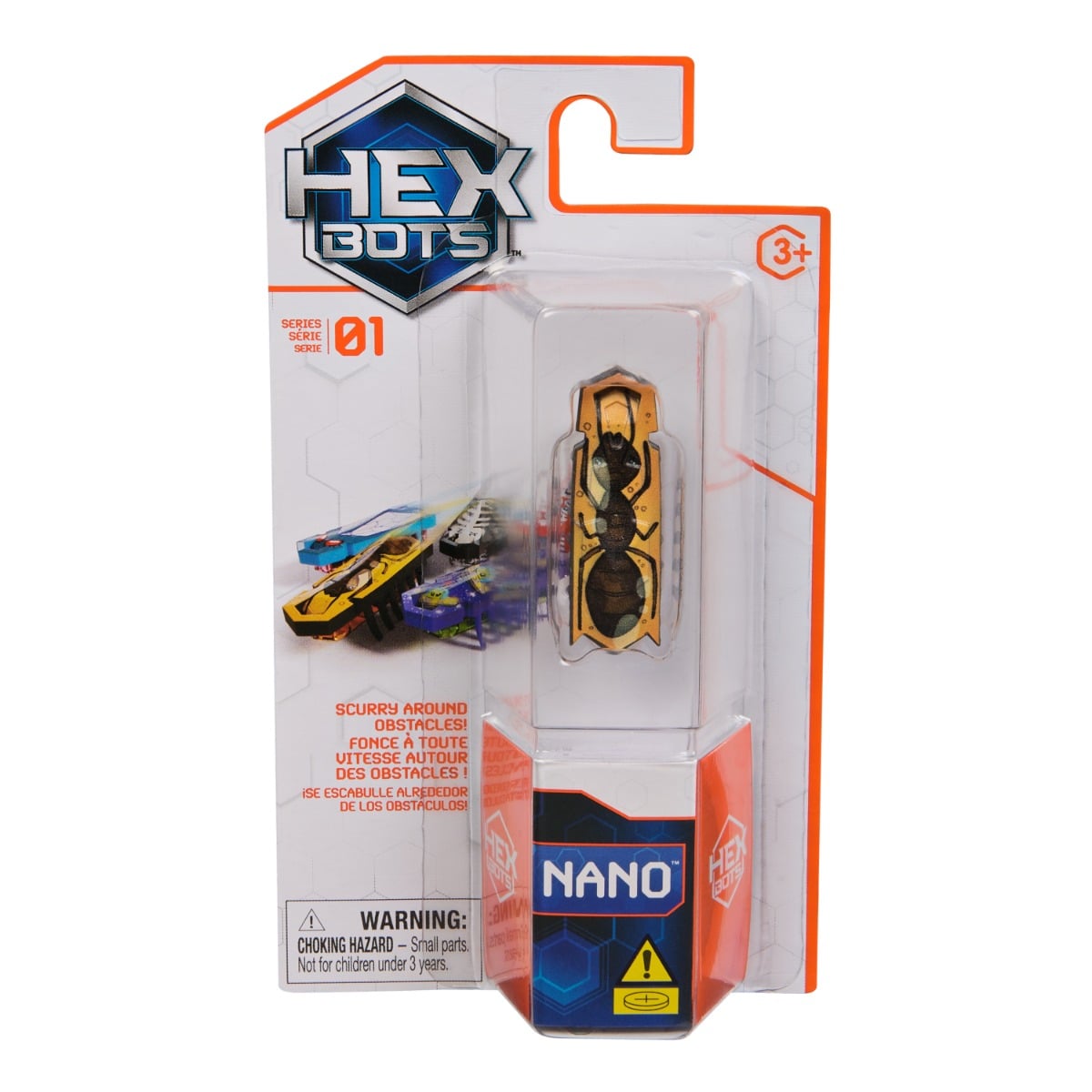 Figurina Interactiva Hexbots Nano - Robot Insecta
