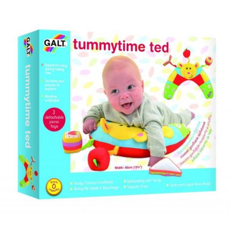 Perna Interactivă Ursulet Galt - Tummy Time Educativ