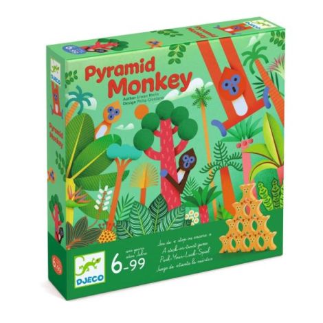 Pyramid Monkey Djeco - Joc pentru întreaga familie