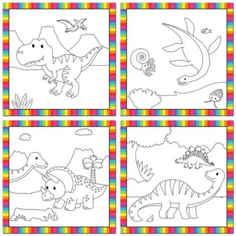 Galt Water Magic Dinozauri - Cartică Reutilizabilă - imagine 3