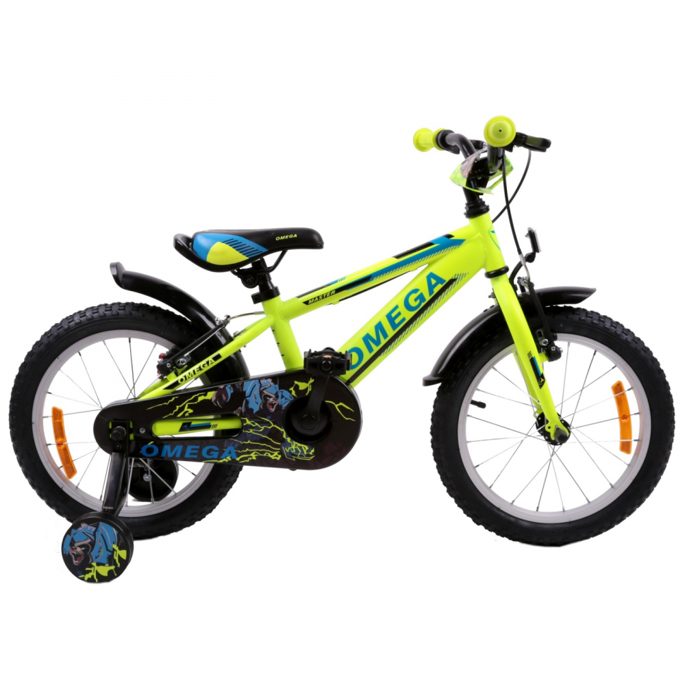 Bicicleta Omega Master 16 inch Galben