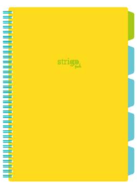 Caiet Strigo Project Book Neon A4, Galben