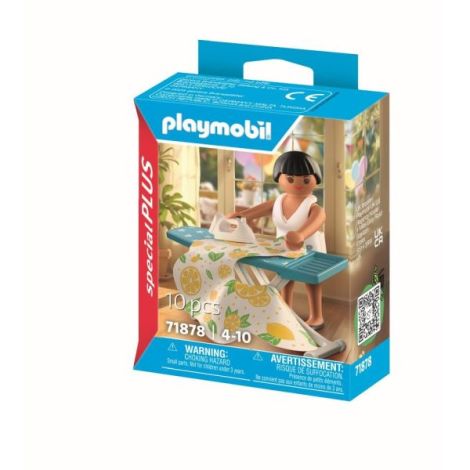 Playmobil Figurina cu Masa de Calcat | Jucarie Rol - imagine 3