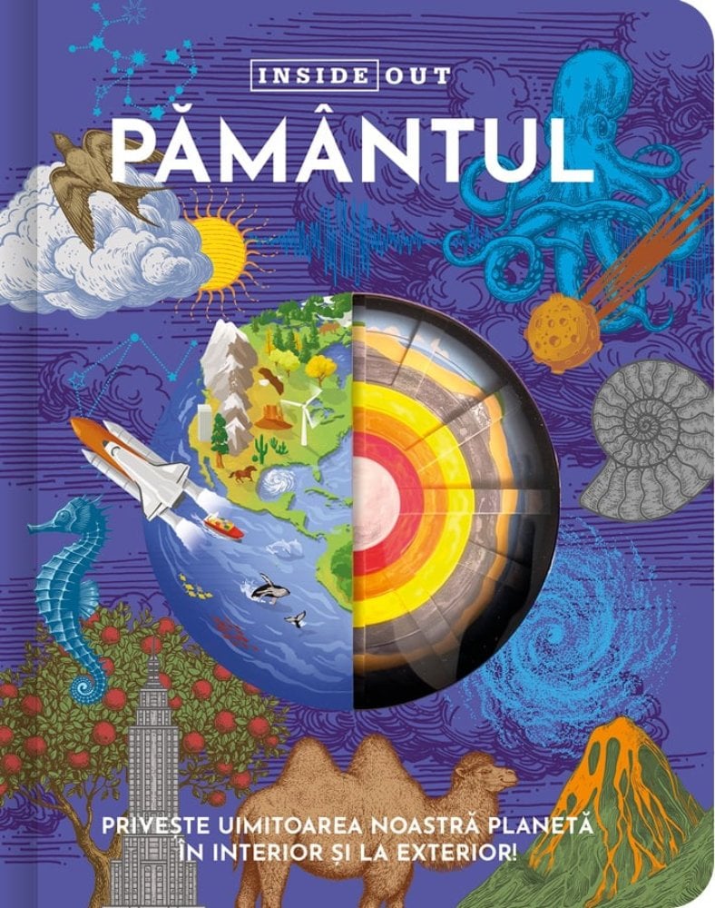 Pământul 3D Kreativ - Carte Coperta Cartonată