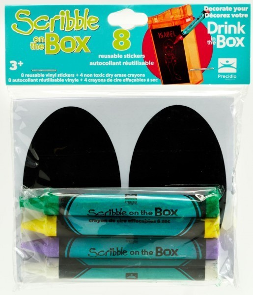 Set Creioane și Autocolante Drink in the Box - imagine 5