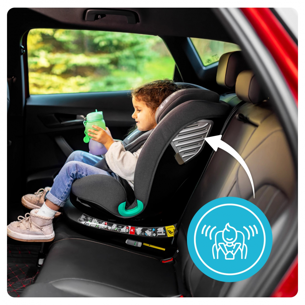 Kidnort Radjur 360° Isofix Scaun Auto Rotativ i-Size - imagine 2
