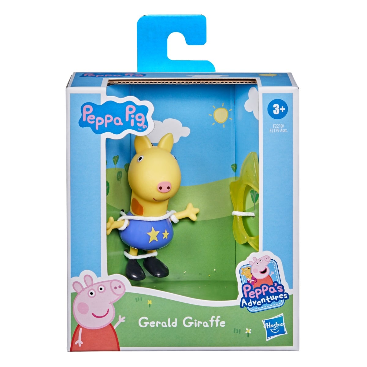 Figurina Peppa Pig Gerald Giraffe 7 cm cu Accesoriu