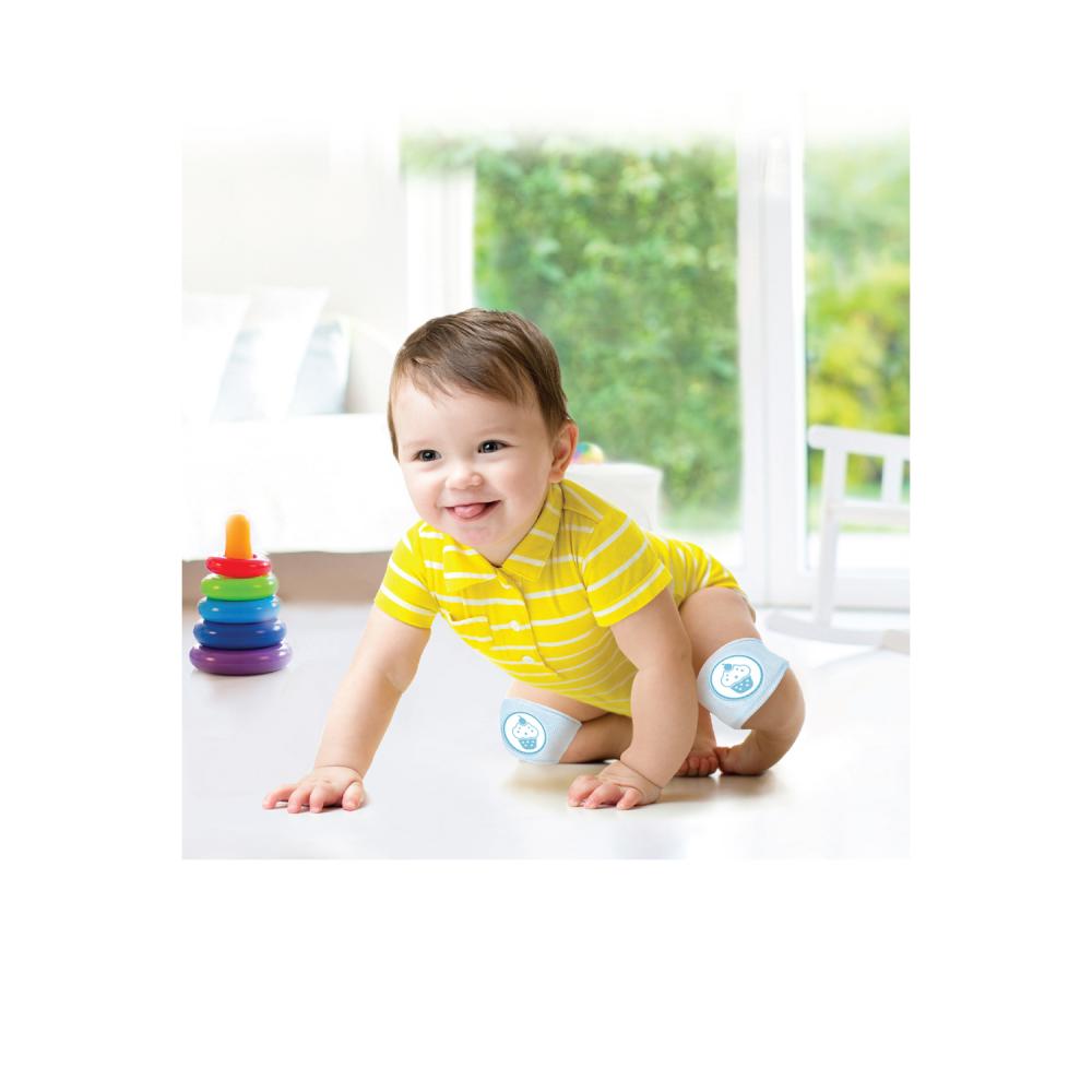 Genunchiere protectie Babyjem Cupcake Blue - imagine 2