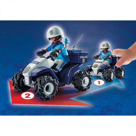 Vehicul de Politie Playmobil | Jucarii Actiune - imagine 2