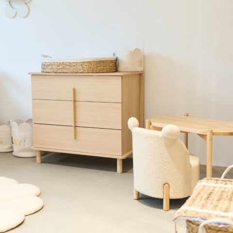 Comoda Childhome Nordica cu Masa Infasat - imagine 5
