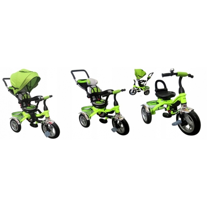Tricicleta R-Sport T3 Verde 3in1