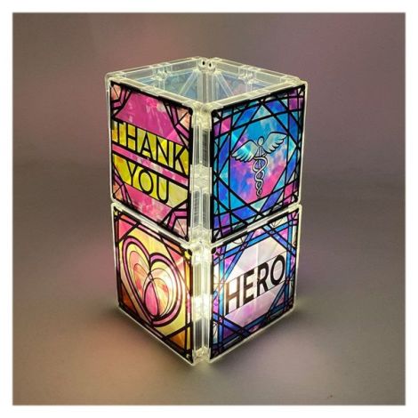 Magna-Tiles Heroes - Constructii luminoase - imagine 2