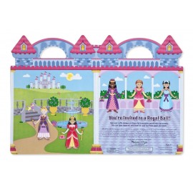 Abtibilduri Pufoase Printese Melissa & Doug - imagine 3