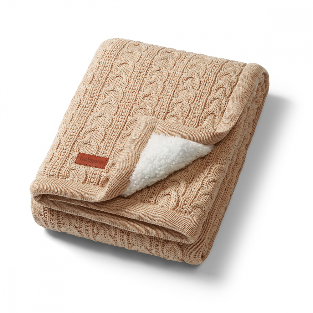 Paturica Babyono Bej | Confort Termic Premium - imagine 8