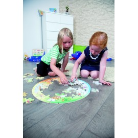 Puzzle Circular Anotimpurile Beleduc Educativ - imagine 6