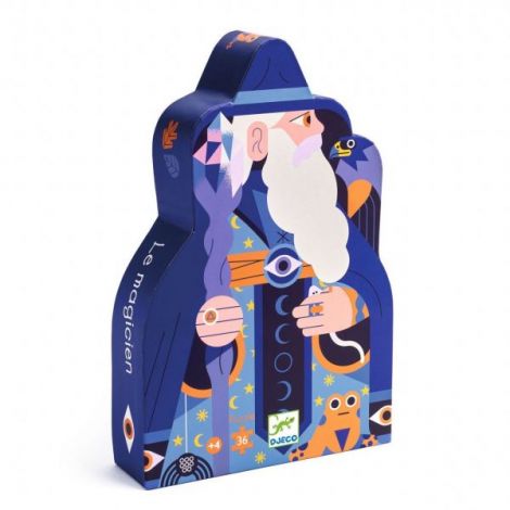 Puzzle Djeco Magicianul - Educațional 4+ ani