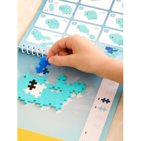 Plus-Plus Ocean 125 piese - Jucarie Creativa - imagine 2