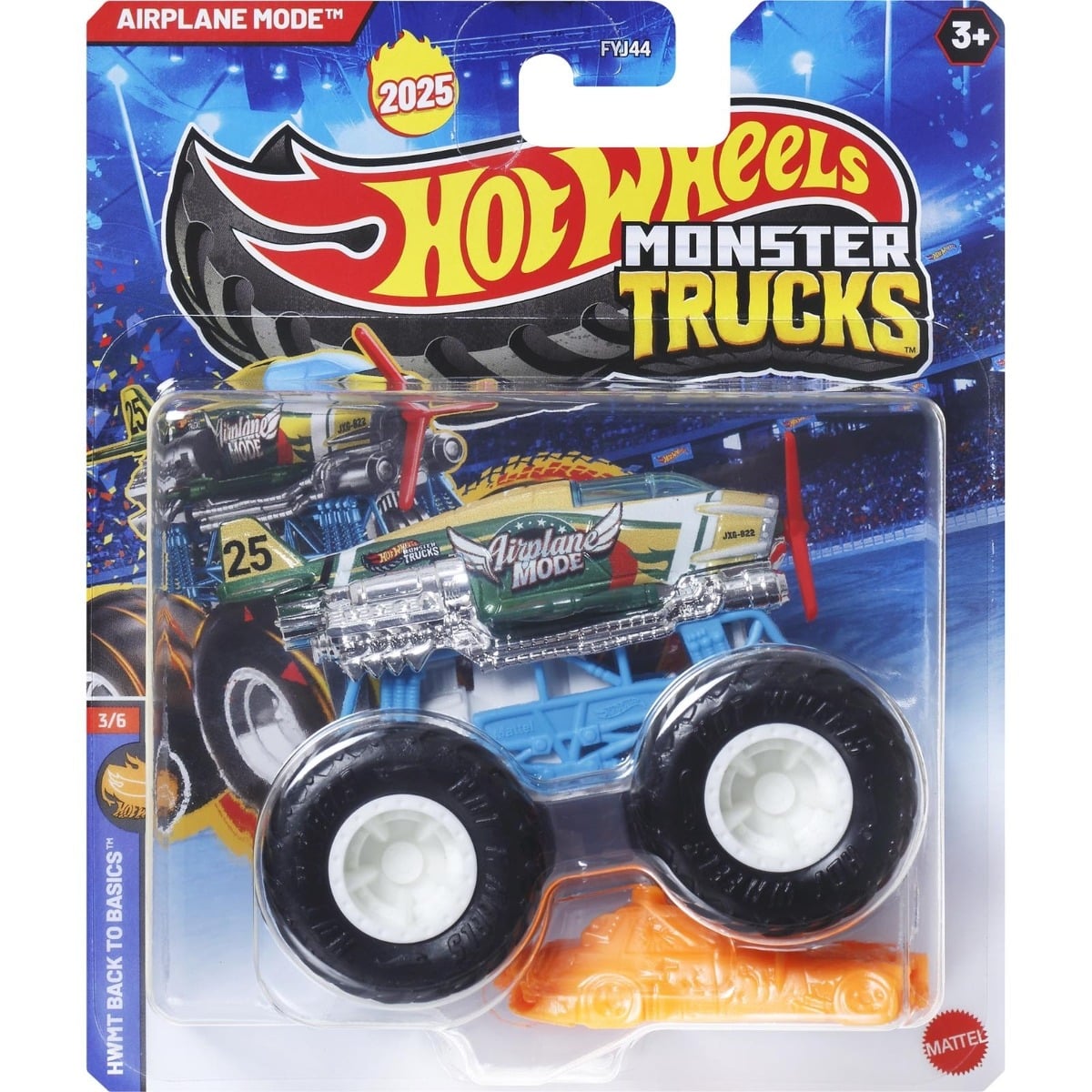 Masinuta Hot Wheels Monster Truck Airplane Mode
