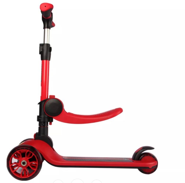 Trotineta Ferrari Twist Rosie Pliabila cu Scaun
