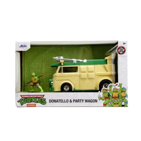 Jada TMNT Party Wagon Cu Figurina Donatello