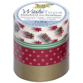 Banda Decorativa Christmas Folia Paper, 4 Role