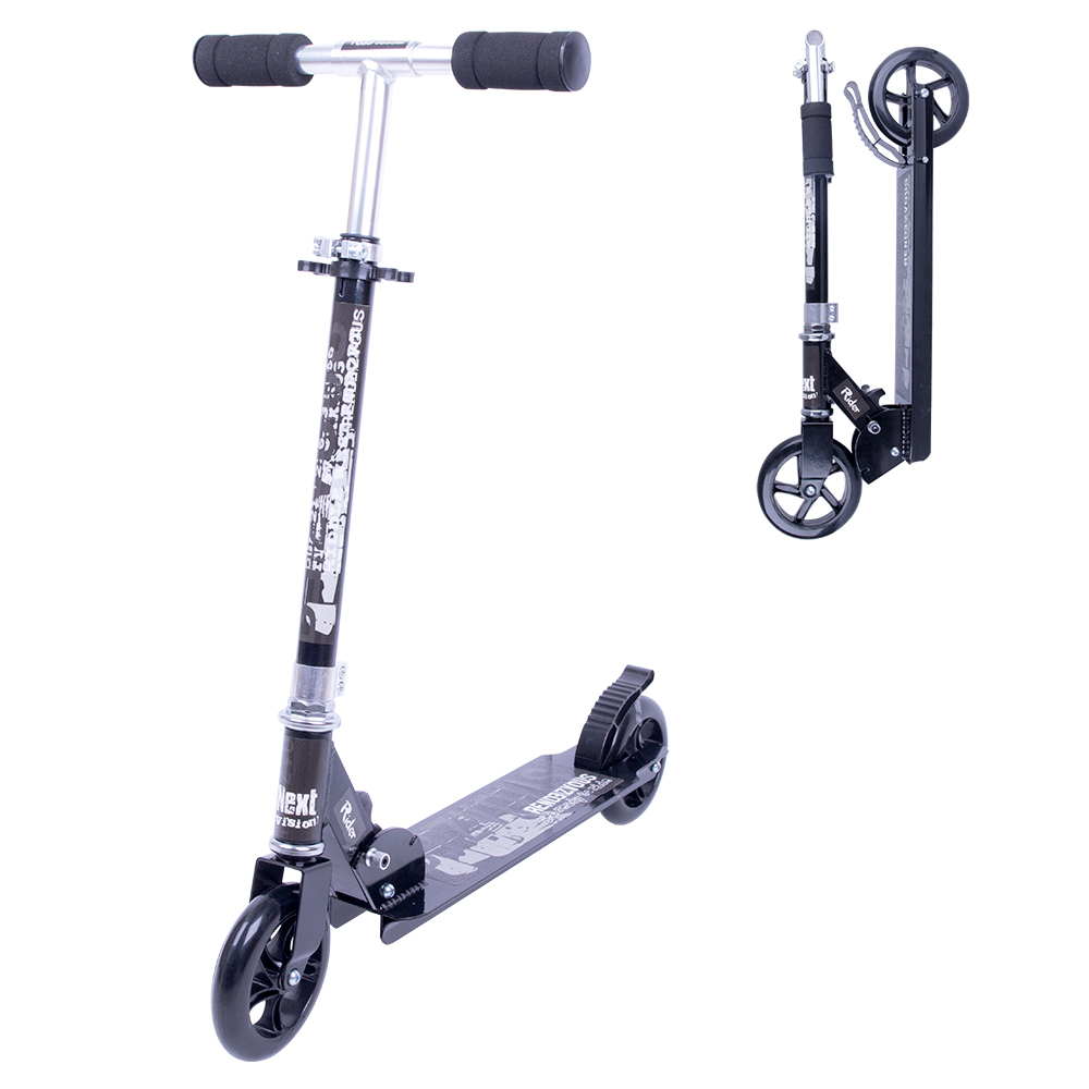 Trotineta Pliabilă Byox Rendevous Black, Aluminiu - imagine 9