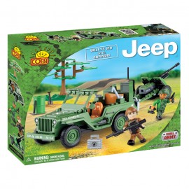 Model Jeep Willys MB Cobi, 190 piese - imagine 2
