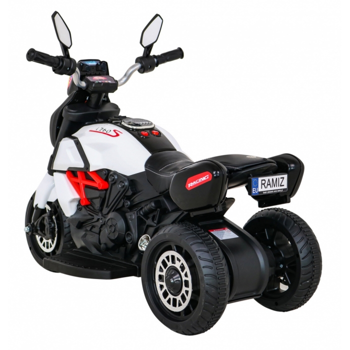 Motocicleta Ramiz Fast Tourist pentru copii - 18W - imagine 7