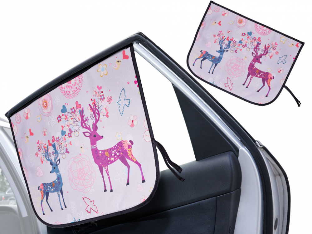 Parasolar Auto Magnetica Deer | Protectie UV - imagine 5